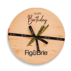 “Happy Birthday” Engraved Charcuterie Round